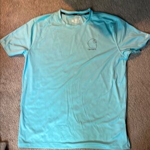 Light Blue Graphic T-Shirt